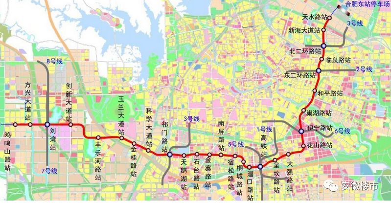 合肥地铁3号延长线，城市发展的未来脉搏与展望